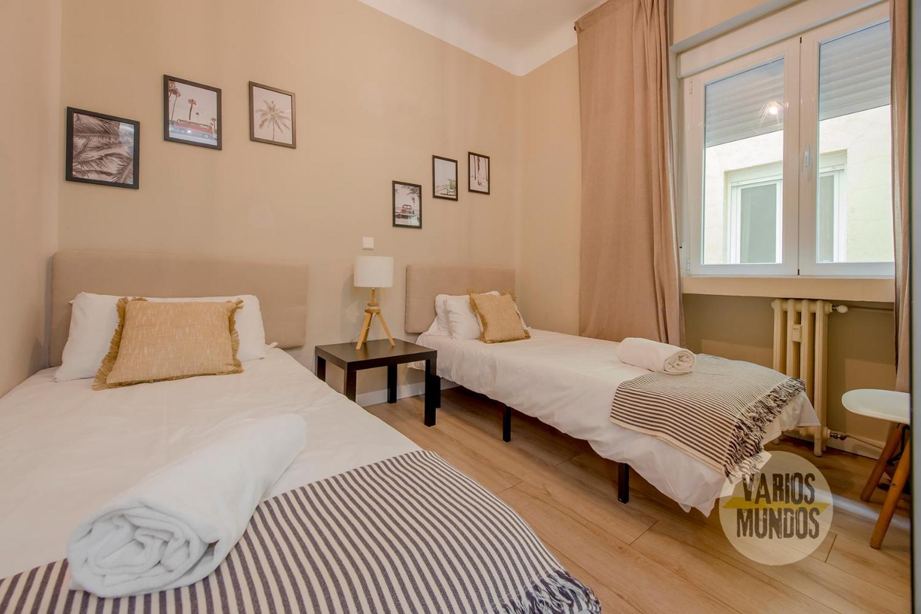 Agradable Piso De 3hab En El Rastro-centro De Appartamento *