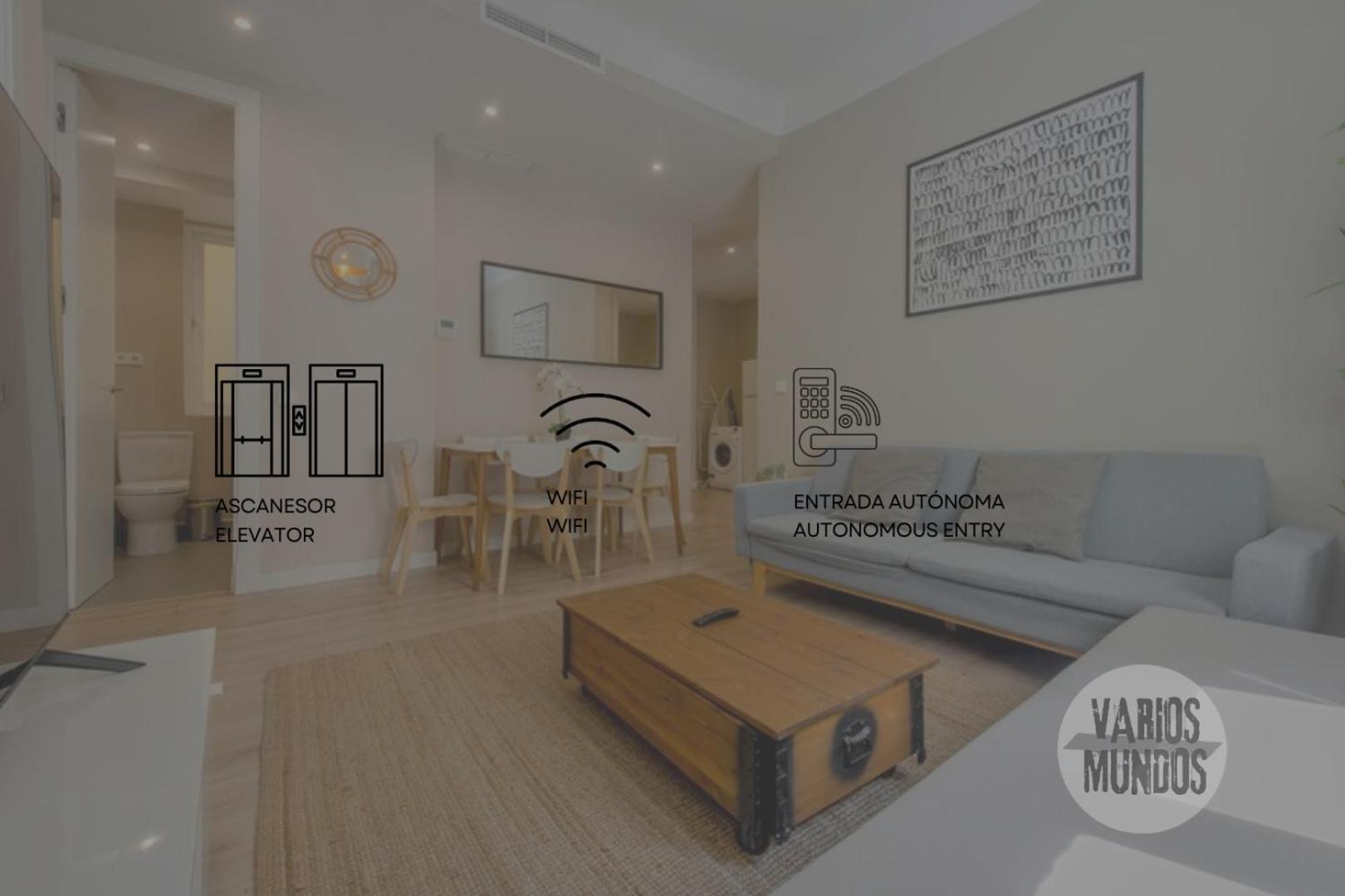 Appartamento Agradable Piso De 3hab En El Rastro-centro De Madrid